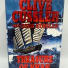 Treasure Of Khan Clive Cussler 2006 Hardcover Action Novel Pre-Owned Good