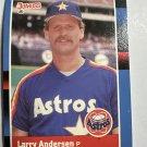 1988 Donruss - Larry Andersen #332 Last Line Begins with Innings