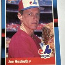 1988 Donruss - Joe Hesketh #504 Last Line Begins with Season