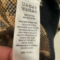 Rachel Zoe Womens Leopard Print Zip-Up Jacket - Size M