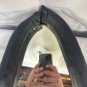 Vintage Leather Horse Collar Mirror With Rustic Patina Black Frame