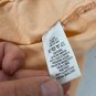 Maurices Womens Size Large Peach Twill Jacket Asymmetrical Zip Front