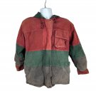 Preston & York Mens Small Colorblock Hooded Jacket Button & Zip Front Preston & York Mens Small Colorblock Hooded Jacket Button & Zip Front