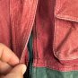 Preston & York Mens Small Colorblock Hooded Jacket Button & Zip Front