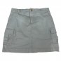 Lee Womens Mid Rise Cargo Skort Gray Size Medium