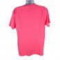 Gildan DryBlend T-Shirt Unisex Size Large Pink Cotton/Polyester