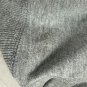 Calvin Klein Womens Heather Gray V-Neck Hooded Sweater Front Pockets Size XL
