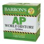 Barrons AP World History Flash Cards 2nd Edition Study Prep Set