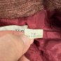 Vintage Chaus Womens Brown Textured Blazer Jacket Size 12