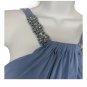 B'&acirc;��Dazzle Women&acirc;��s junior&Acirc;&nbsp;Blue  Midi Open Back Jeweled Straps Size 0