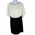 Calvin Klein Womens Black & White Dress Size 6 Polyester Spandex Blend Calvin Klein Womens Black & White Dress Size 6 Polyester Spandex Blend