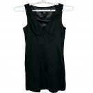 Spense Black Sleeveless Sheath Dress Missy Size 14 Formal 95% Cotton Blend