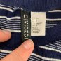 H&M Divided Womens Navy & White Striped Skater Dress Size 8 Short Sleeve Casual