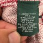 Lauren Jeans Co. Ralph Lauren Red Cowl Neck Sweater XL Cotton Blend Women's