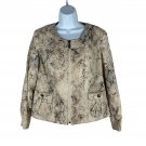 Molly & Max Petite Snake Print Jacket PM 95% Polyester 5% Spandex Molly & Max Petite Snake Print Jacket PM 95% Polyester 5% Spandex