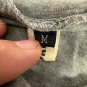 Loose Fit GDKEY Womens Heather Gray Long Sleeve Tunic Sweater Size M