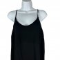 Meraki Womens Black Sleeveless Slip Dress Size Large Spaghetti Straps