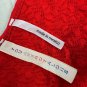 You are not Alone Womens Red Textured Sleeveless High-Low Tunic Dress Large