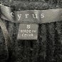 Cyrus Women's Black Cowl Neck Sweater Size S
