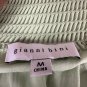 Gianni Bini Womens Smocked Sage Green Dress Size Medium