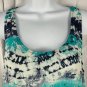 Volcom Womens Rayon Tie-Dye Tank Top Size L
