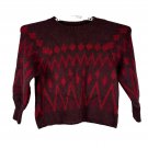 A New Day Women's Vintage Pattern Sweater Size L