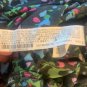 Zara Womens Ruched Floral Print Bodycon Dress XS Black Multicolor Long Sleeve