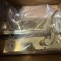 Pease Glendale Interior Privacy Lock Left Hand Brass Finish Backset 2-3/4"