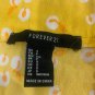 Forever 21 Womens Yellow Mini Skirt Size S Polka Dot Print Ruffle Layered Design
