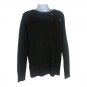 Apt. 9 Womens Black Sequin Knit Sweater Size M Crew Neck Acrylic Blend Pullover