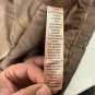 Maurices Womens Faux Leather Jacket Brown Size 2 Quilted Front Moto Style Coat