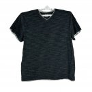 Julian & Mark Black Heathered V Neck T Shirt XL Casual Lightweight Shirt Julian & Mark Black Heathered V Neck T Shirt XL Casual Lightweight Shirt