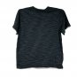 Julian & Mark Black Heathered V Neck T Shirt XL Casual Lightweight Shirt