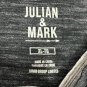 Julian & Mark Black Heathered V Neck T Shirt XL Casual Lightweight Shirt