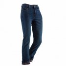 Berne Womens Flannel-Lined Denim Jeans Size 10 100% Cotton Blue Berne Womens Flannel-Lined Denim Jeans Size 10 100% Cotton Blue