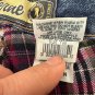 Berne Womens Flannel-Lined Denim Jeans Size 10 100% Cotton Blue