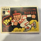 1980 Fleer Laughlin World Series Team Logo Sticker Backs - Enos Slaughter #1946