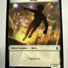 MTG Hero(02)/Robot Villain(20) Marvel Super Heroes Foil Token