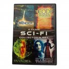 Sci Fi Collectors Set 4 Films The Sender The Invader Code Conspiracy Storm Troop