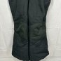Faded Glory Kids Snow Bib Overalls M Black Pink Waterproof Ski Pants Adjustable