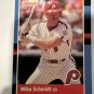 1988 Donruss - Mike Schmidt #330 Solid Blue Upper Right Corner