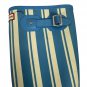 Hunter Womens Blue & Cream Striped Tall Rain Boots Size 5