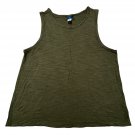 Old Navy Womens Luxe Tank Top Size M Olive Green Sleeveless Lightweight Old Navy Womens Luxe Tank Top Size M Olive Green Sleeveless Lightweight