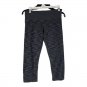 Lululemon Athletica Womens Black Heathered Capri Leggings Size 6 Stretchy Yoga P