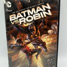 Batman Vs Robin DVD 2015 PG13 Jason OMara DC Comics Animated Movie Warner Bros Batman Vs Robin DVD 2015 PG13 Jason OMara DC Comics Animated Movie Warner Bros