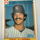 1984 Topps Ralston Purina - Ron Guidry #31 1984 Topps Ralston Purina - Ron Guidry #31