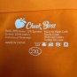 Cheek Boss Women's High-Waisted Orange Bikini Bottoms 2XL Nylon & Spandex
