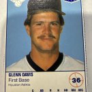 1987 Kraft Home Plate Heroes - Glenn Davis #36 1987 Kraft Home Plate Heroes - Glenn Davis #36