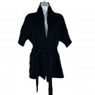 Outback Red Women's Knit Cardigan Sweater with Belt Size XS Black