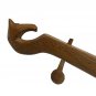 Handmade Carved Wooden Horsehead String Instrument Intricate Detail Decorative
